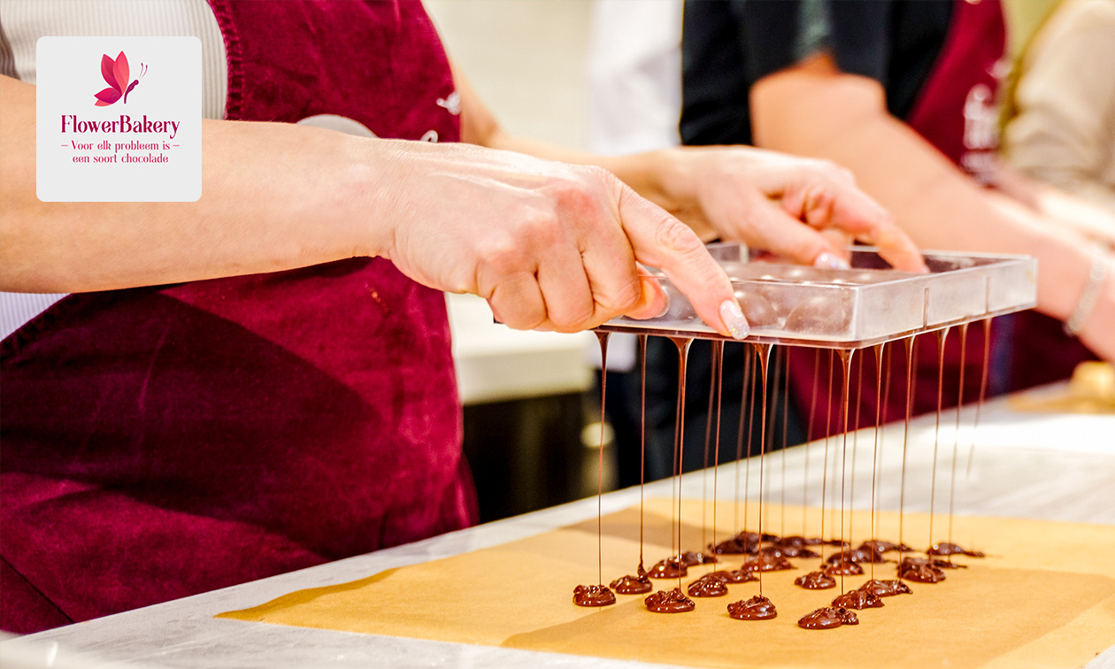 Workshop gevulde bonbons maken + drankje + lekkernij (1,5 tot 2 uur)