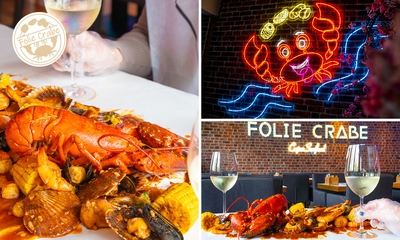 Cajun seafoodbowl + extra zeevrucht naar keuze + drankje in hartje Rotterdam