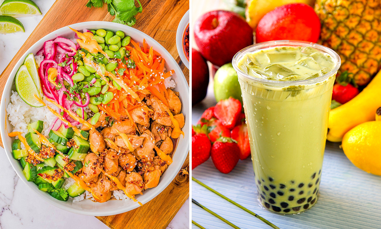 Pokébowl + bubble tea in hartje Blankenberge