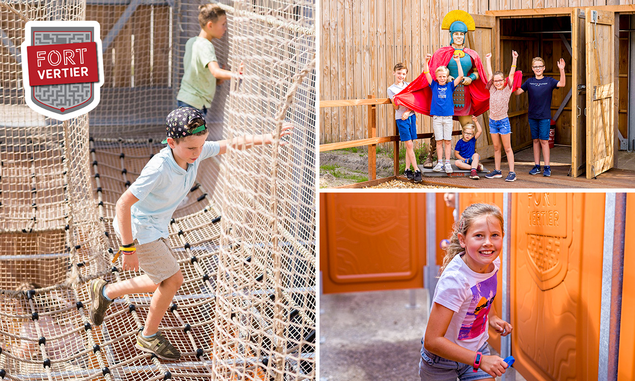 Entree Fort Vertier + evt. minigolf + waterijsje