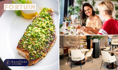 3-gangen keuzelunch bij Fortuin