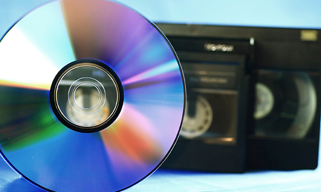 Videoband omzetten naar dvd of USB-stick