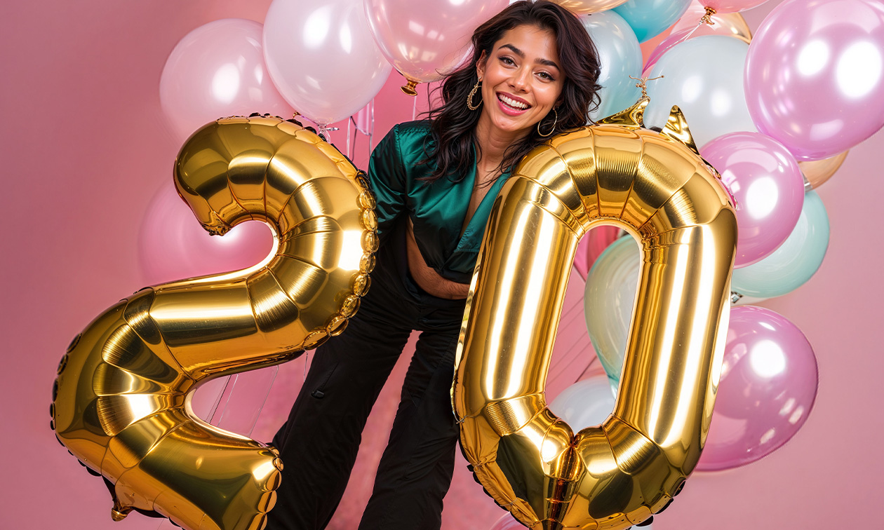 Verjaardag-, moeder/vaderdag- of iets te vieren-fotoshoot (max. 100 personen) + 2 foto's