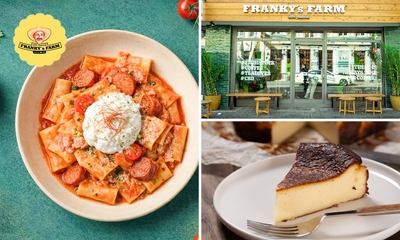 3-Gänge-Pasta-Menü  nach Wahl bei Franky´s Farm