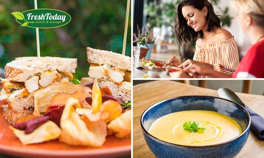 Luxe Groninger lunchplank bij Fresh Today Carolieweg in hartje Groningen