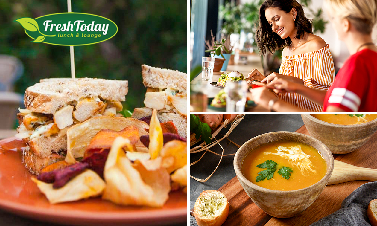 2-gangen keuzelunch bij Fresh Today in hartje Groningen