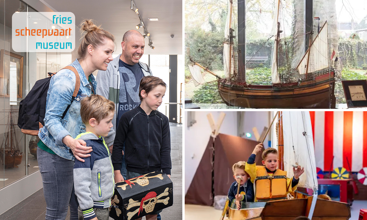 Entree tot het Fries Scheepvaart Museum