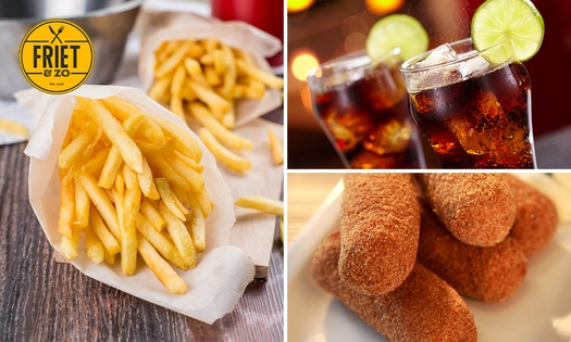 Friet + snack + frisdrank bij Friet & Zo