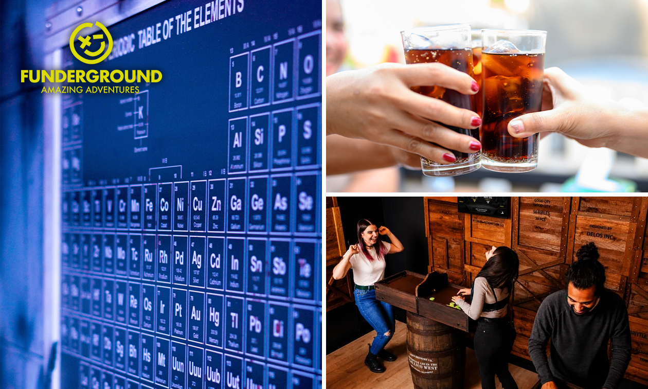 Escape Room nach Wahl für 2 bis 6 Personen + Duell Gamer + Softgetränk