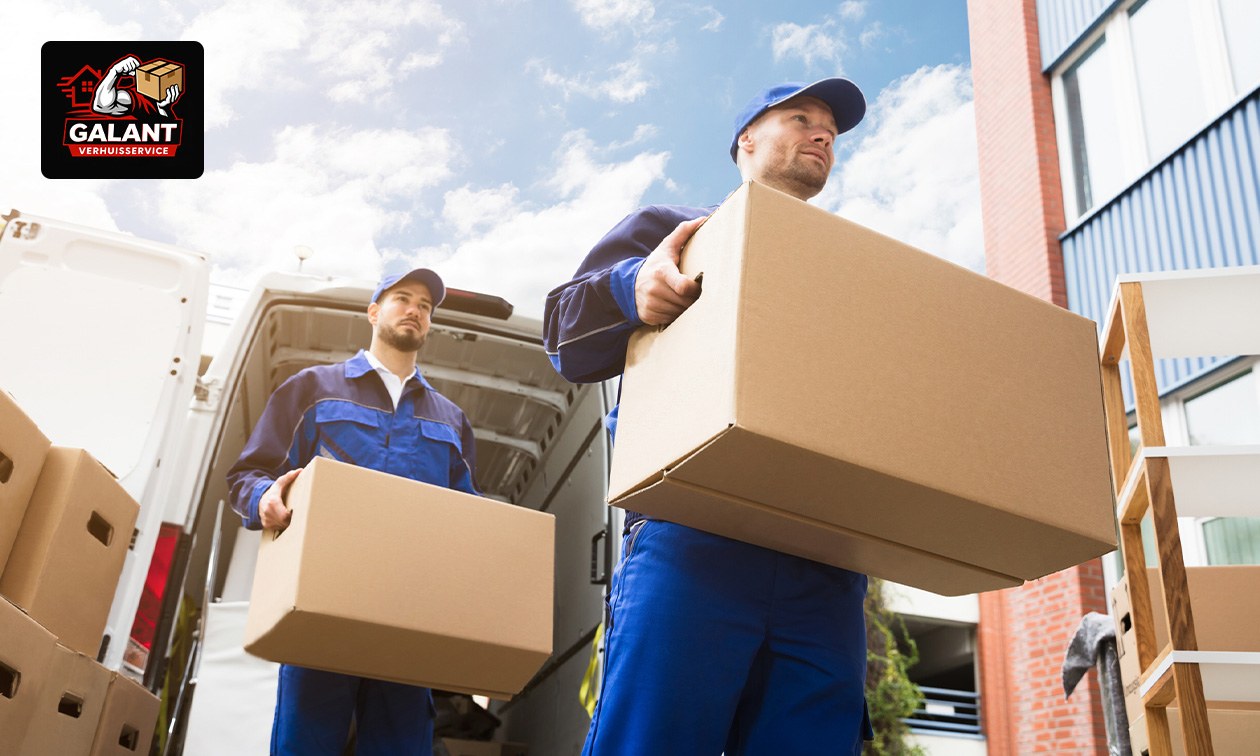 Verhuisservice (2, 4, 6, 8 of 10 uur) incl. transport + 2 verhuizers