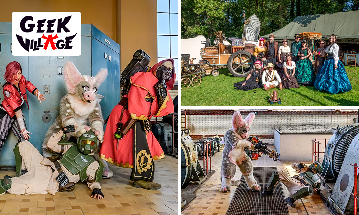Dagentree voor Geek Village Summer Fest in Genk