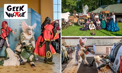 Dagentree voor Geek Village Summer Fest in Genk
