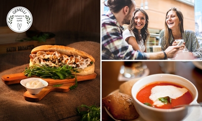 3-gangenlunch voor afhaal of dine-in