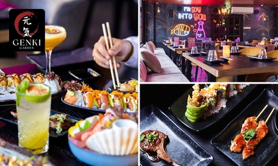 All-You-Can-Eat sushi (2,5 uur) bij Genki