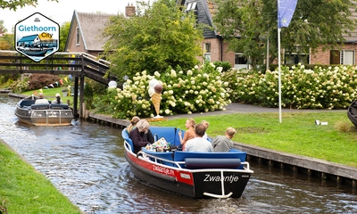 Huur sloep voor 2 tot 10 personen (2 uur, 4 uur of hele dag)