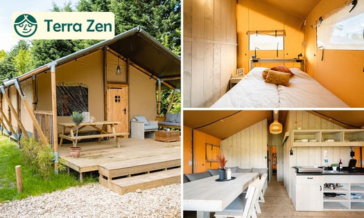 2 oder 3 Übernachtungen für 2 bis 6 in einer Safari Lodge oder Safari Lodge XL in Nieuwe Wetering