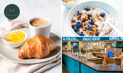Ontbijtbuffet bij Global & Good Restaurant