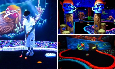 18-holes GlowGolf + drankje naar keuze