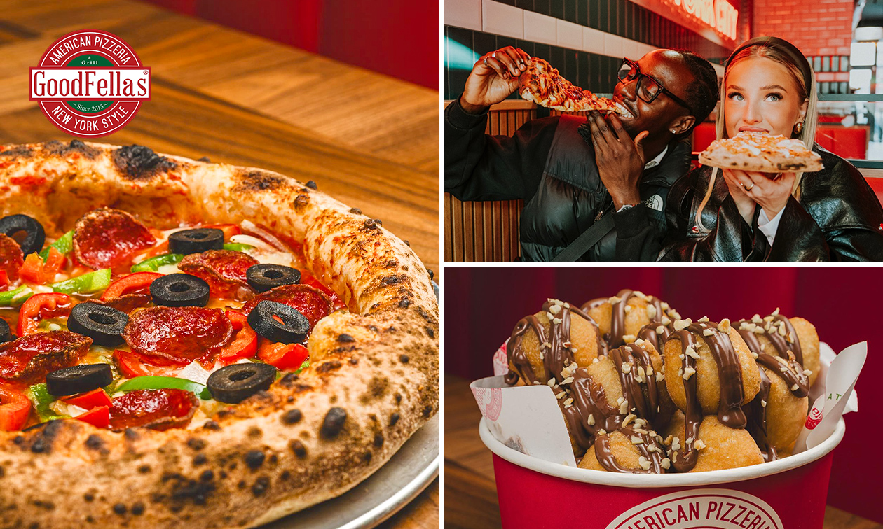 2-gangen pizzalunch of -diner nabij Brussel