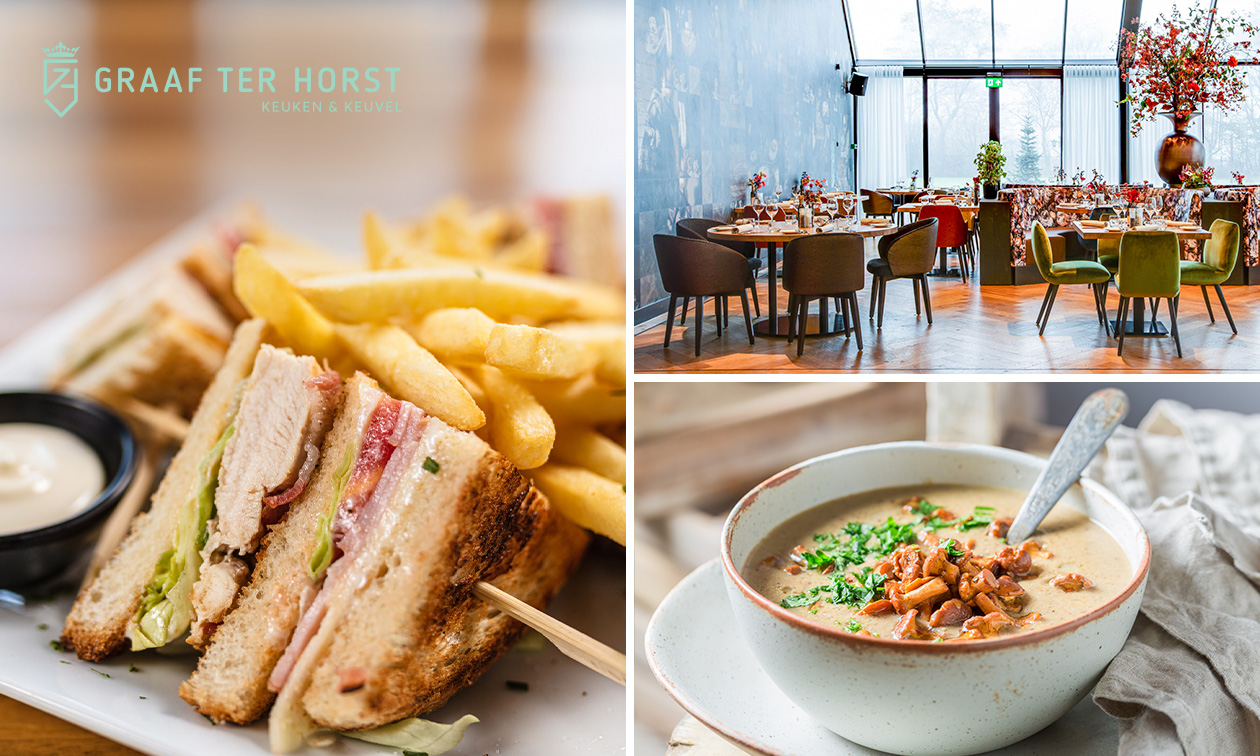 2- of 3-gangen keuzelunch