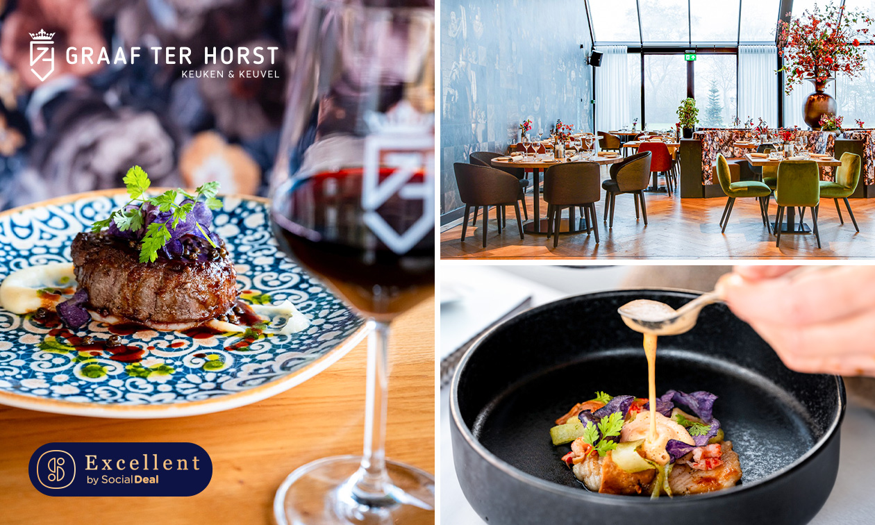 6-gangendiner van de chef bij Graaf ter Horst