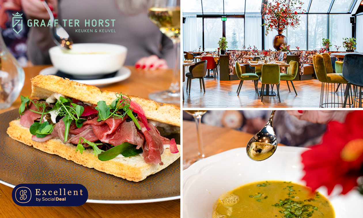 2- of 3-gangen keuzelunch