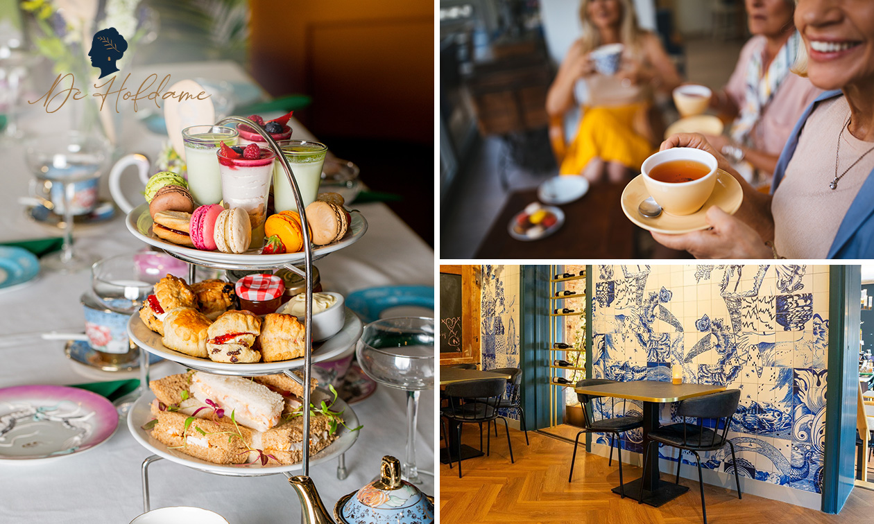 Luxe high tea bij Grand Café De Hofdame
