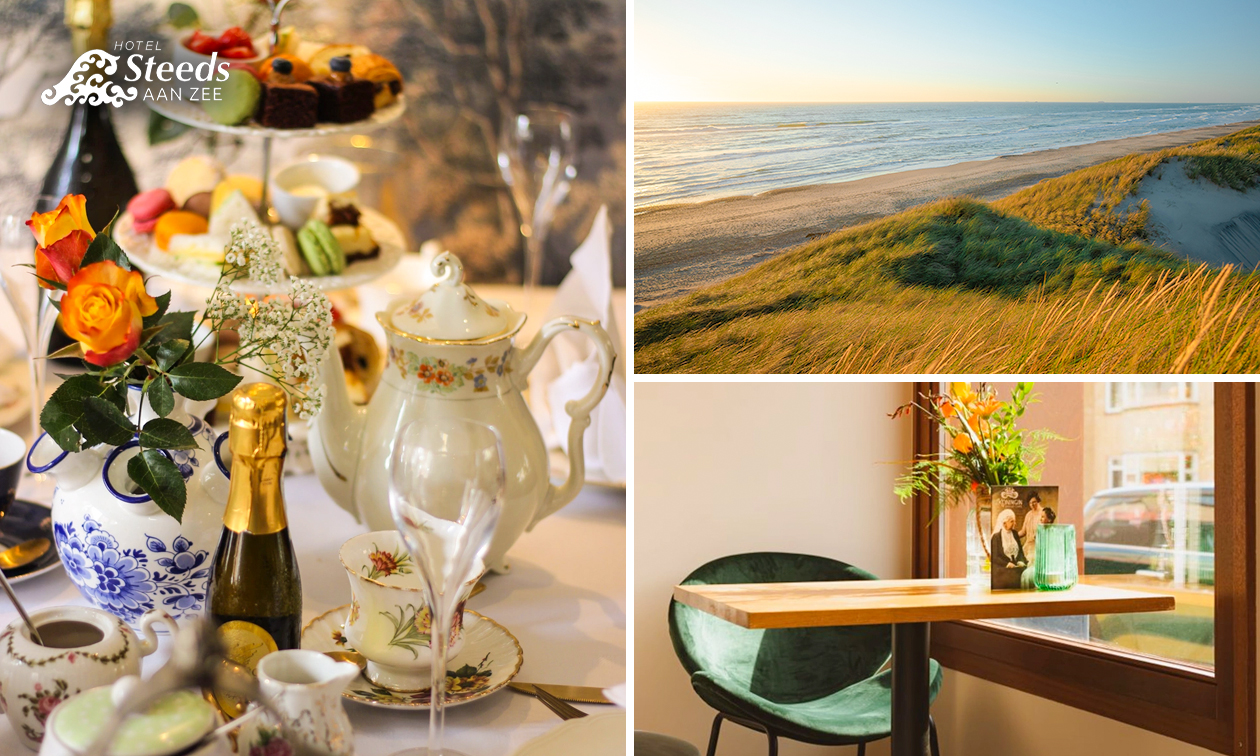 High tea (2 uur) + glas prosecco