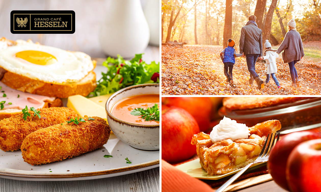 Wandelarrangement + 12-uurtje bij Grand Café Hesseln