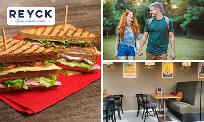 Wandelarrangement + koffie met gebak + 2-gangenlunch