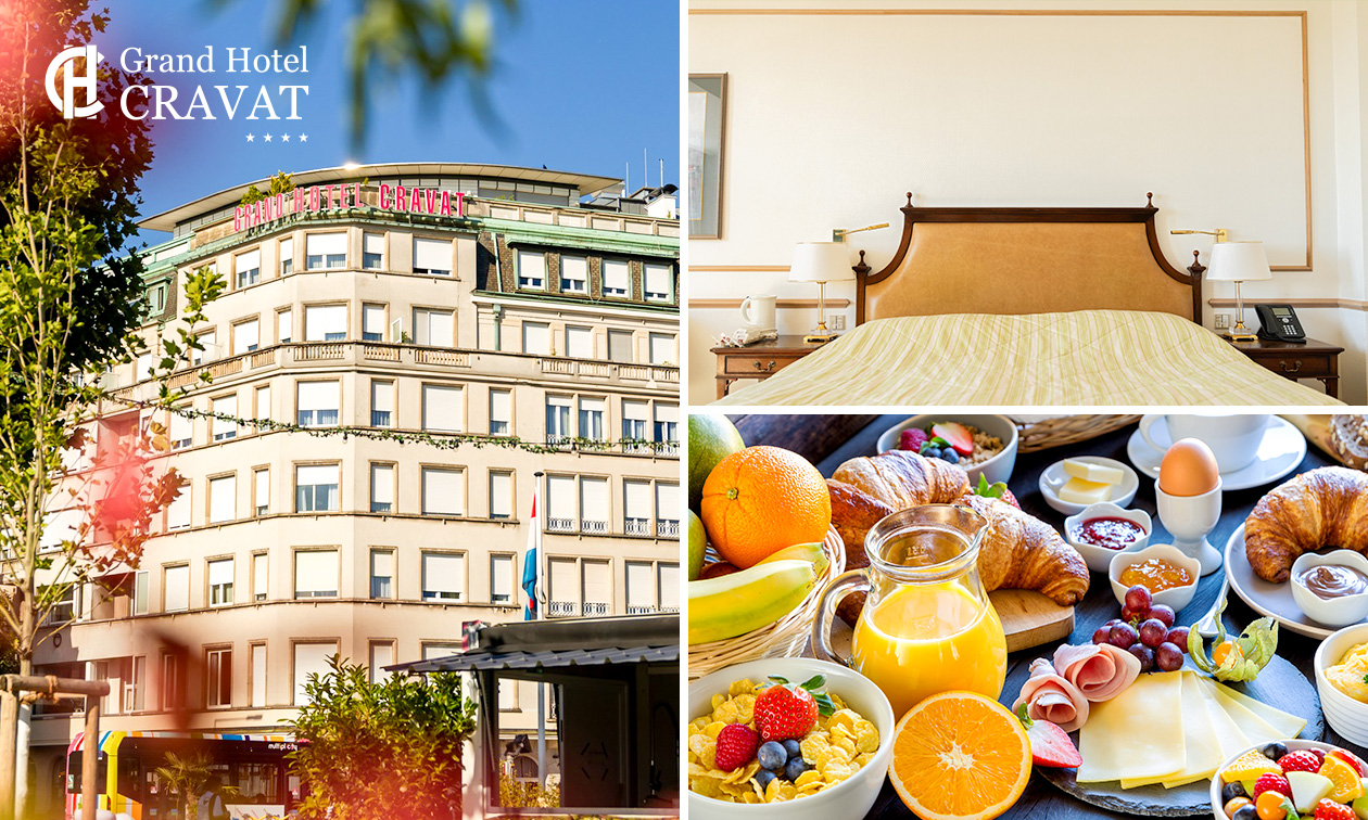 Overnachting(en) voor 2 + ontbijt + glas mousserende wijn in hartje Luxemburg-Stad