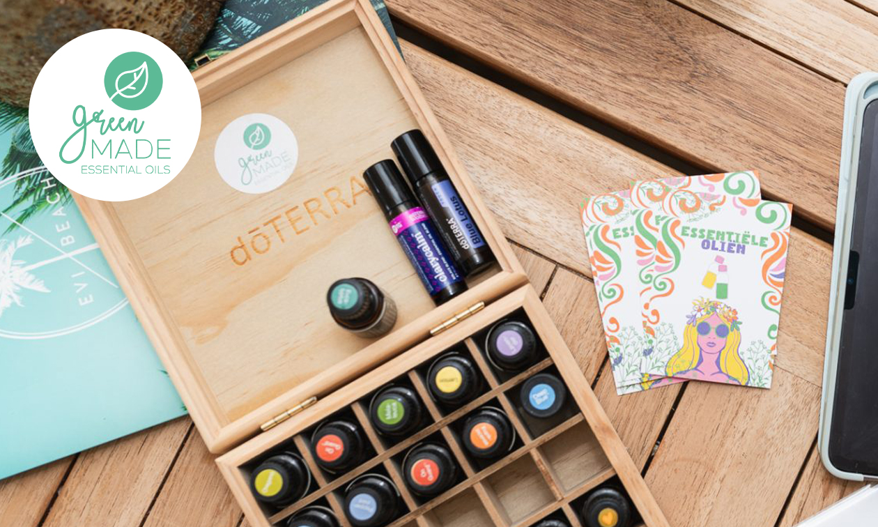 Workshop met essentiële oliën (1,5 uur) + olieroller + evt. persoonlijk advies