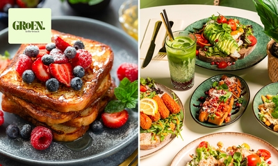 Ontbijt of luxe 2-gangenlunch