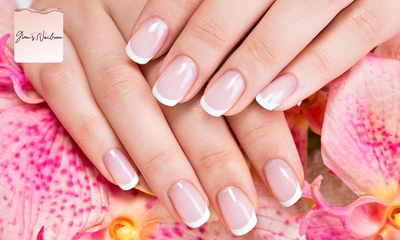 Nieuwe set acrylgelnagels