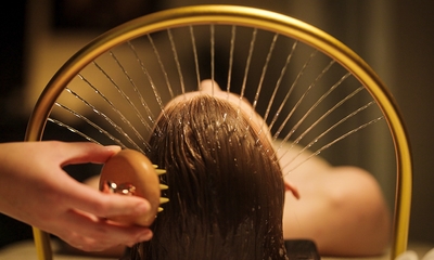 Japanese head spa (60 min) of nek- en hoofdstoommassage (60 min)