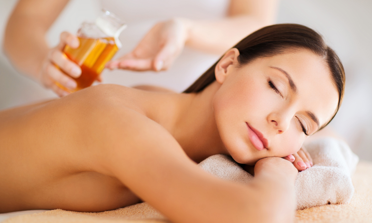 Lichaamsmassage (60 min) + warme drank