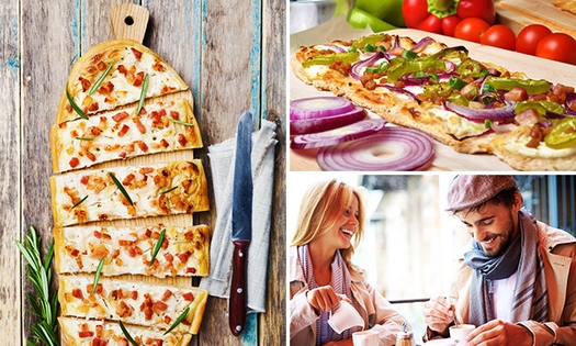All-You-Can-Eat flammkuchen bij Restaurant Swing