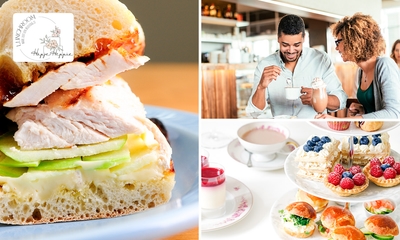 Luxe high tea (2,5 uur) + smoothie bij HapjeHeppie