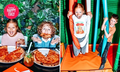 Kidsdeal met pizza/pasta en kinderijsje bij Happy Italy Spijkenisse