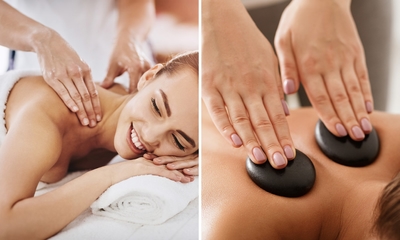 Ontspannings- of hotstonemassage (60 of 90 min) + evt. chakrahealing