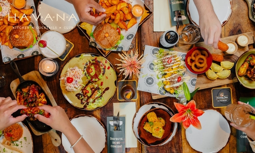 2-gangen shared dining-diner bij Havana