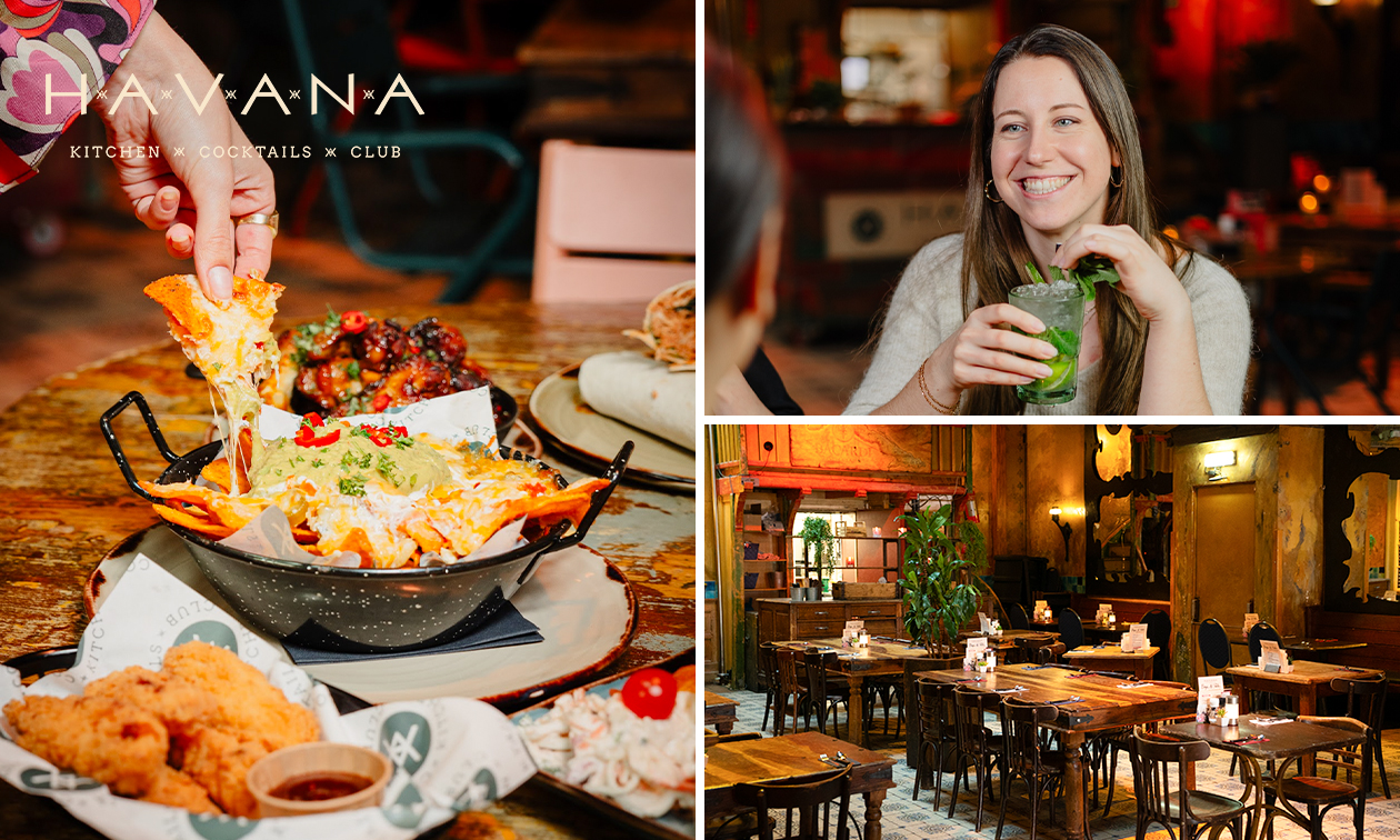 2-gangen shared dining-diner bij Havana