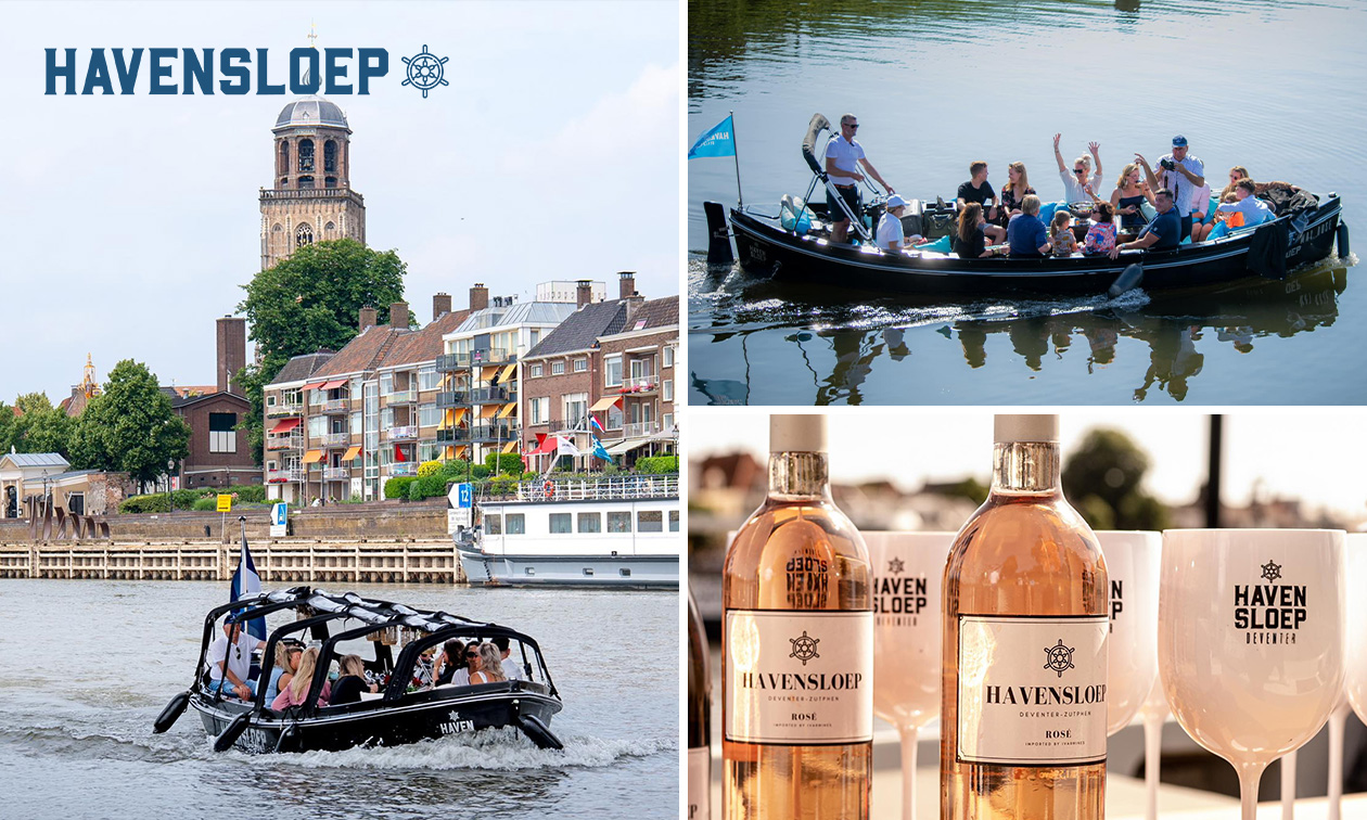 Rondvaart over de IJssel (60 min) + koffie + koek (2-12 pers.)