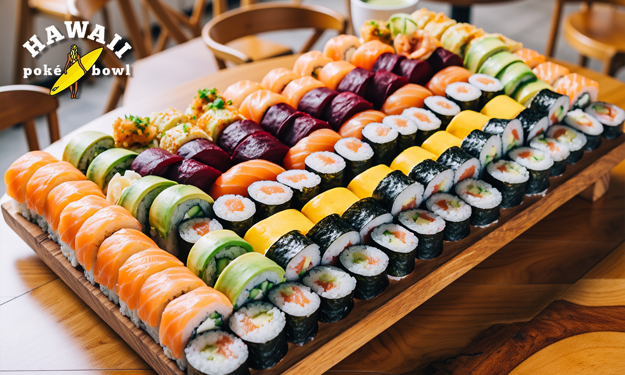 Sushibox (32 of 56 stuks) voor afhaal in hartje Den Haag