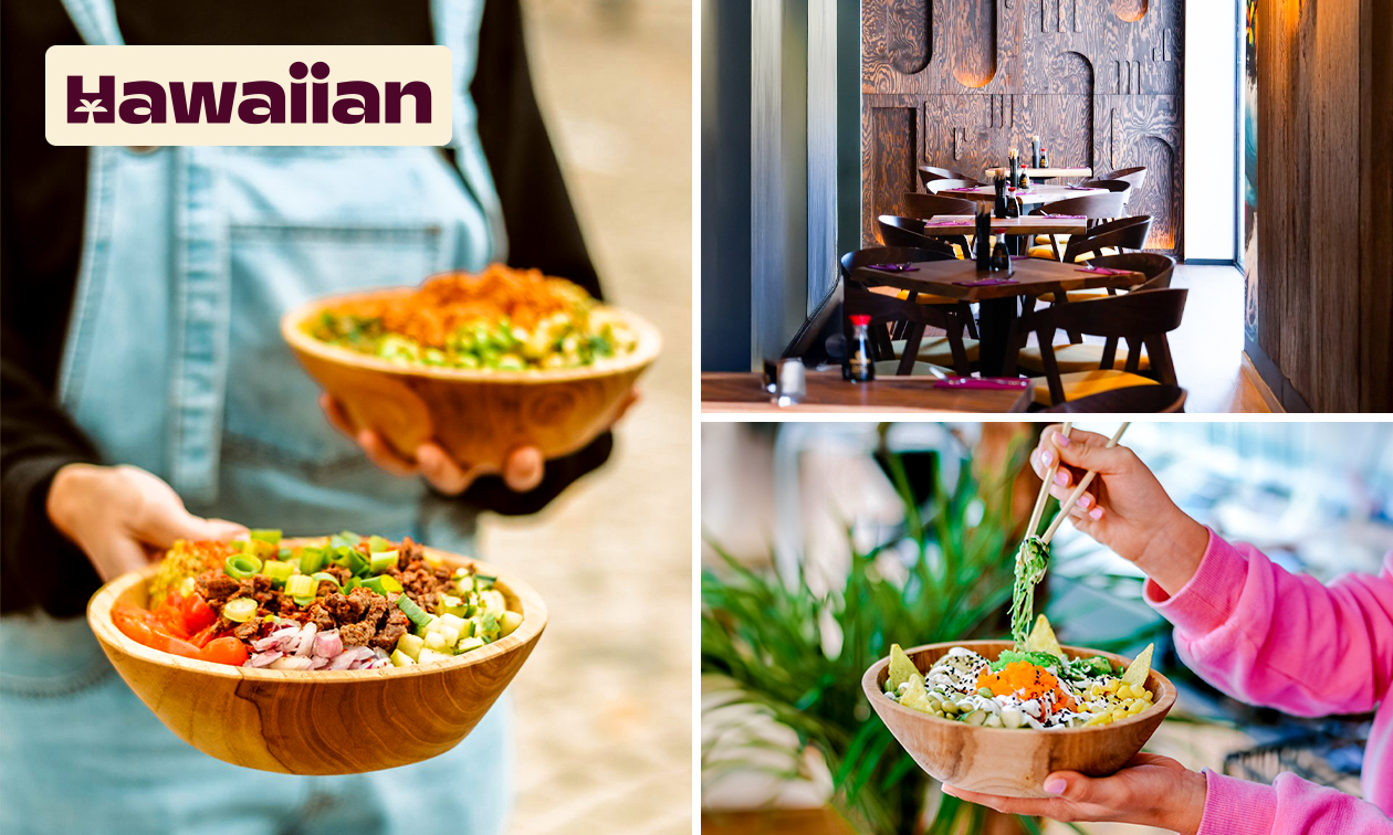 2 pokébowls naar keuze bij Hawaiian Poké Bowl Zoetermeer