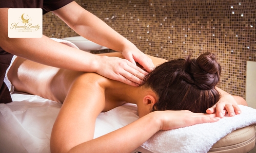 Ontspannings- of kriebelmassage of Japanese head spa (35 of 60 min)