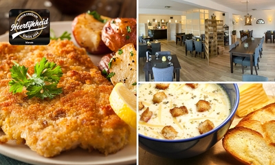 3-gangen keuzediner bij Heerlijkheid