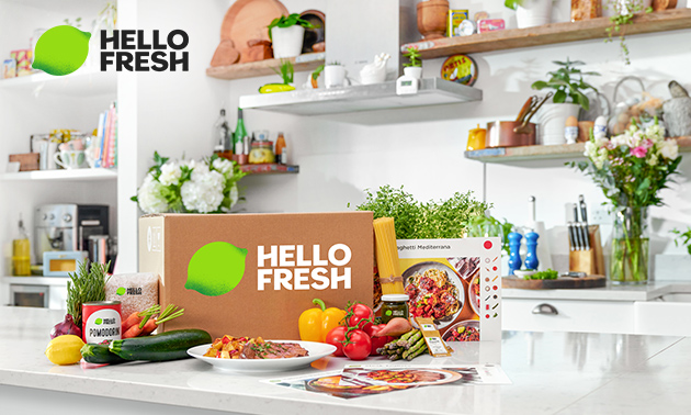Maaltijdboxen van HelloFresh voor nieuwe en oude klanten