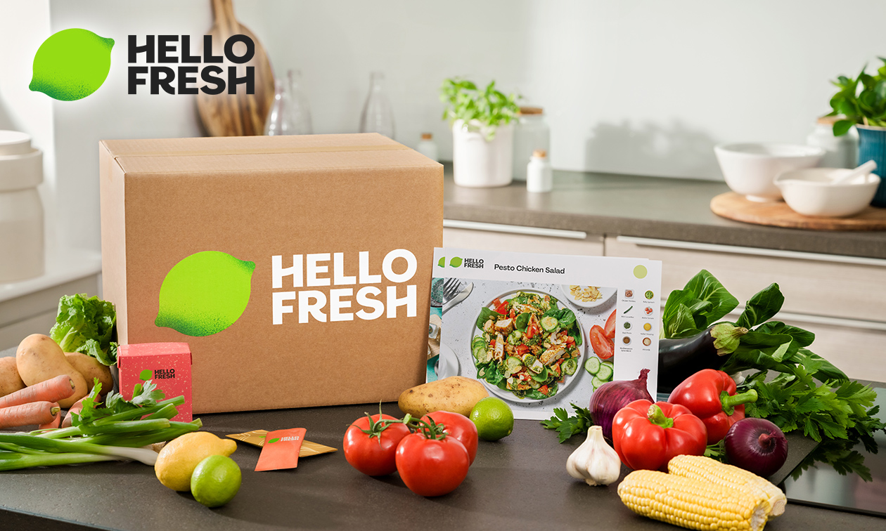 1, 2, 3 of 4 maaltijdboxen van HelloFresh