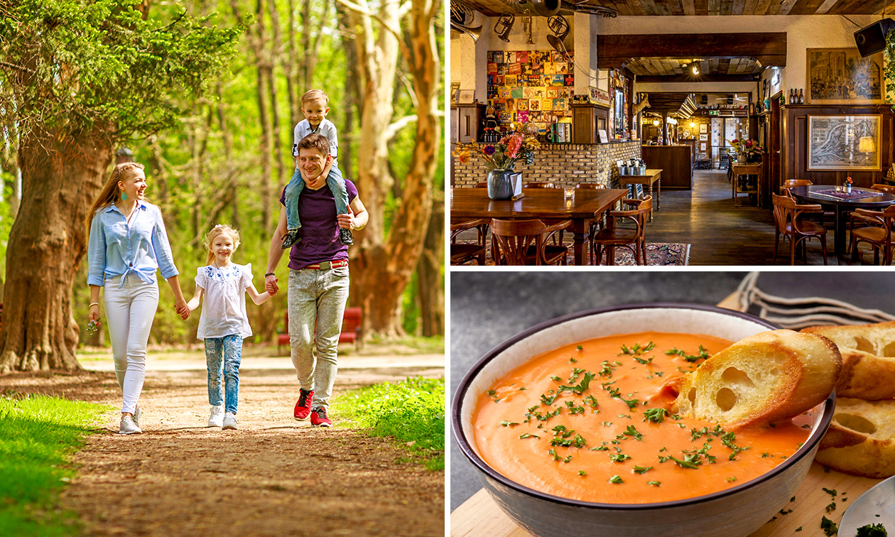 Wandelarrangement incl. koffie met gebak en lunch bij Herberg ´T Klosterke